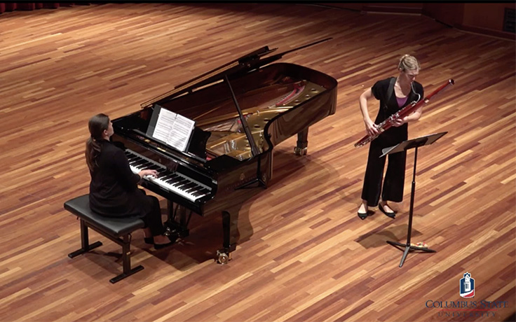 Stephanie Patterson performing "Bitsch Concertino"